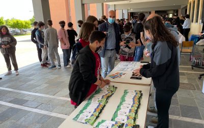Celebrating Europe day in Trikala and promoting NEUEYT Project