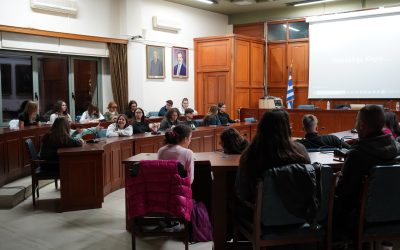 The first Youth Council meeting is a reality in Trikala
